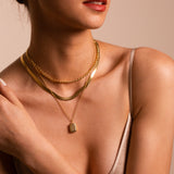 Herringbone Chain Necklace