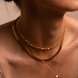 Herringbone Chain Necklace