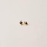 Heart Stud Earring (Gold)